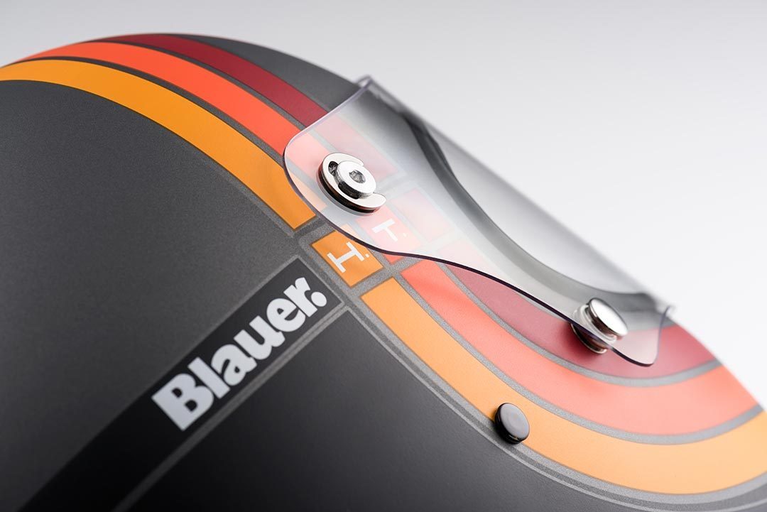 Blauer 80's casque Titan mat S Figure 4