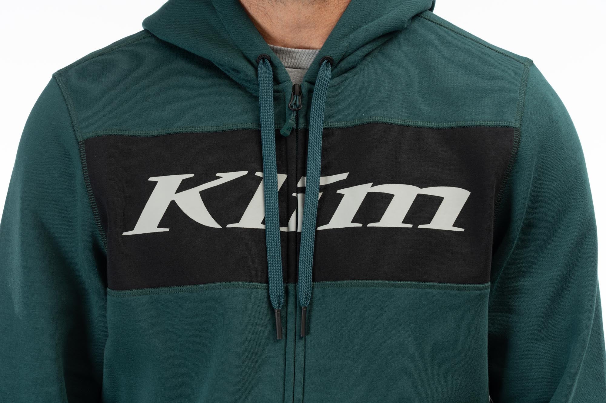 Klim Trailside Cappuccio con zip Verde M Figura 3