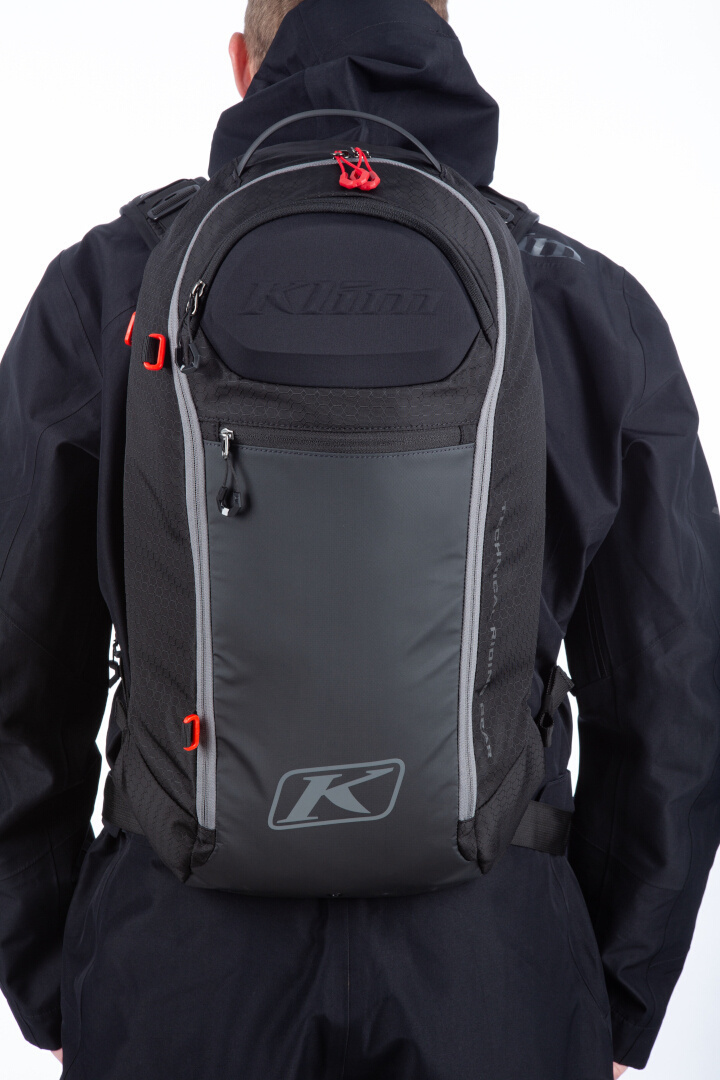 Klim Krew 16 2023 Rucsacul cu snowmobile negru Figura 5