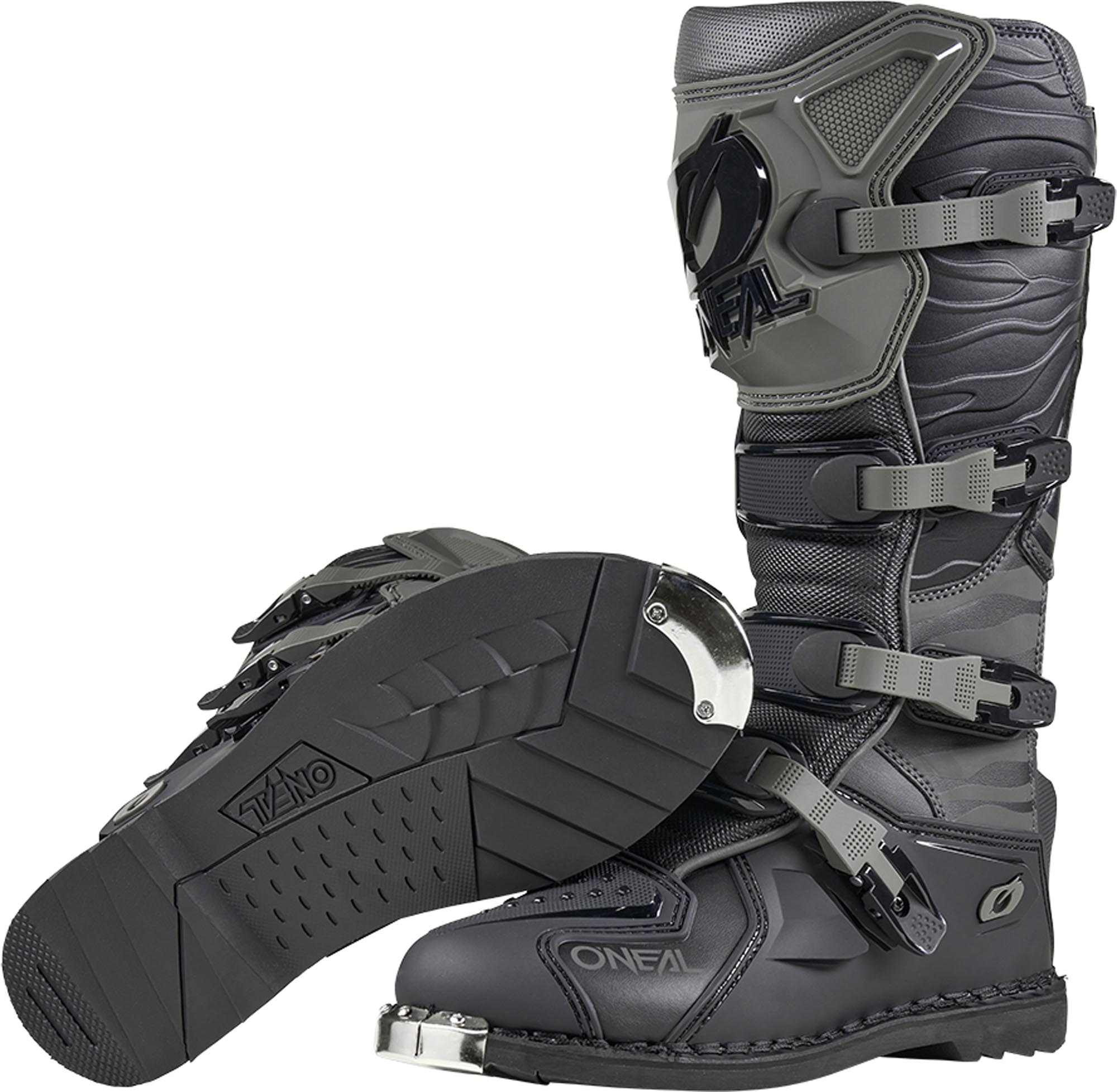 Oneal 3SRS EC Zebra Motokrosové boty Černá/šedá 39 Obrázek 5