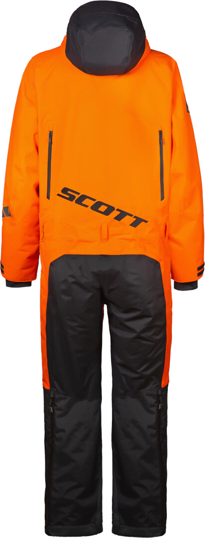 Scott DS Shell Dryo 2023 Costumul de snowmobil One Piece Negru/Portocaliu M Figura 4