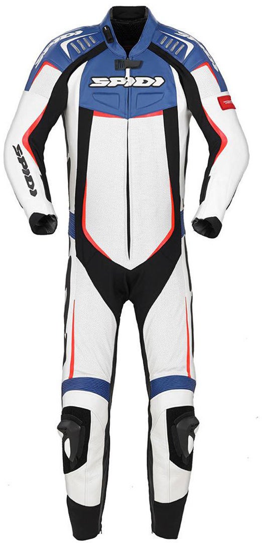 Spidi Track Wind Pro Combinaison de cuir de moto One Piece bleu 54 Figure 1