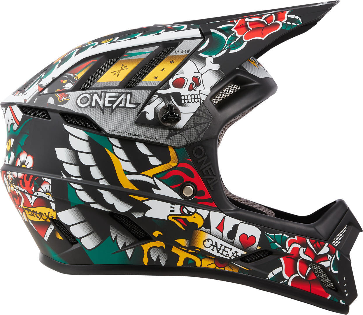 Oneal Backflip Inked Multi Downhill Helm XL (61/62) Abbildung 4