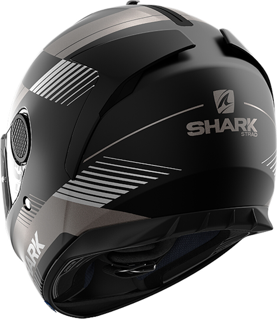 Shark Spartan Strad Cască Negru mat/gri XS (53/54) Figura 3
