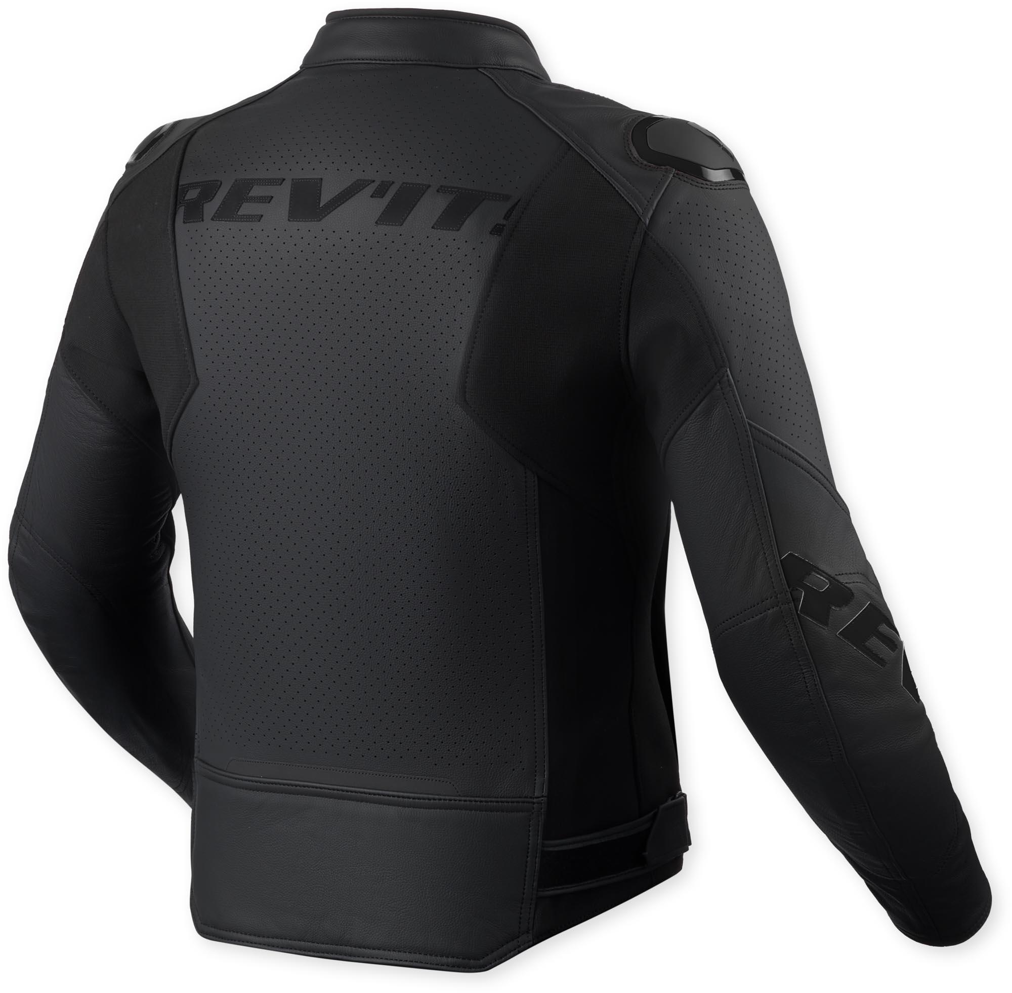 Revit Quadratic perforierte Motorrad Lederjacke 48 Abbildung 2