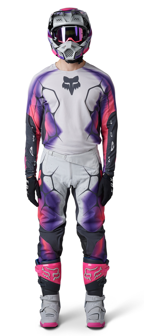 FOX 360 Syz Motocross Jersey hellgrau M Abbildung 10