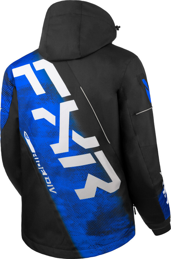 FXR CX 2025 Snowmobile Jacket black/blue/white M Figure 2