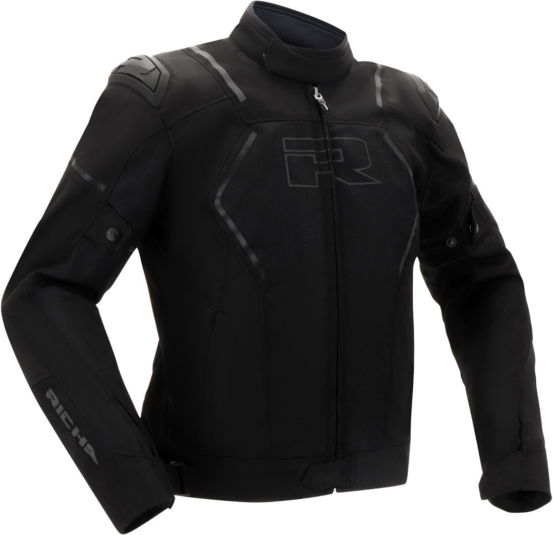 Richa Vendetta Mesh Motorcycle Textile Jacket black 4XL Figure 1