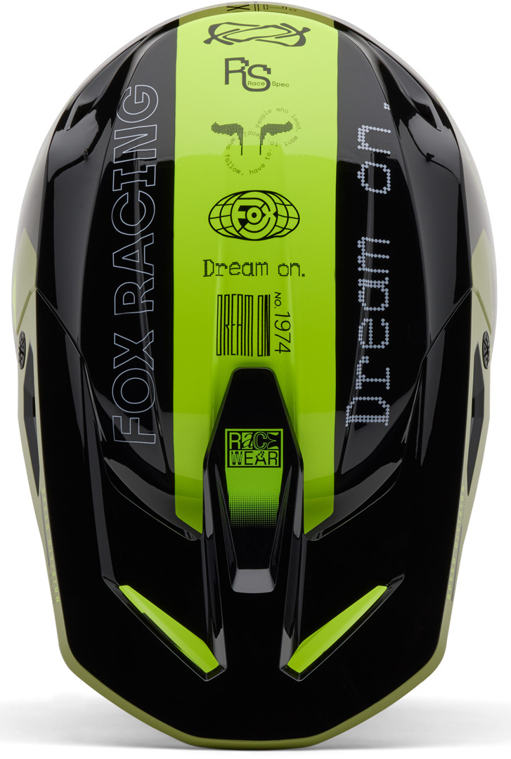 FOX V1 Race Spec MIPS Casco da motocross Verde M (57/58) Figura 4