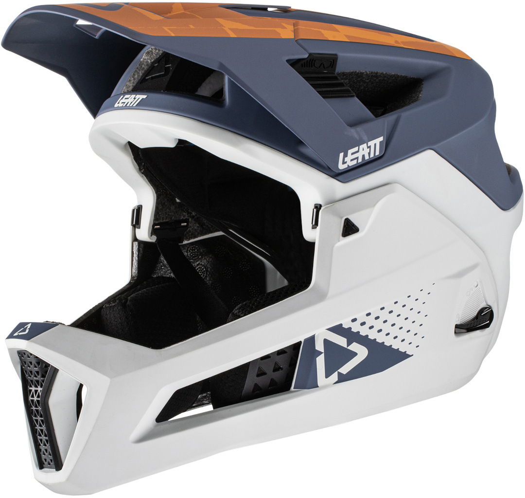 Leatt MTB 4.0 Enduro Cască de coborâre alb mat/gri L (59-63) Figura 5