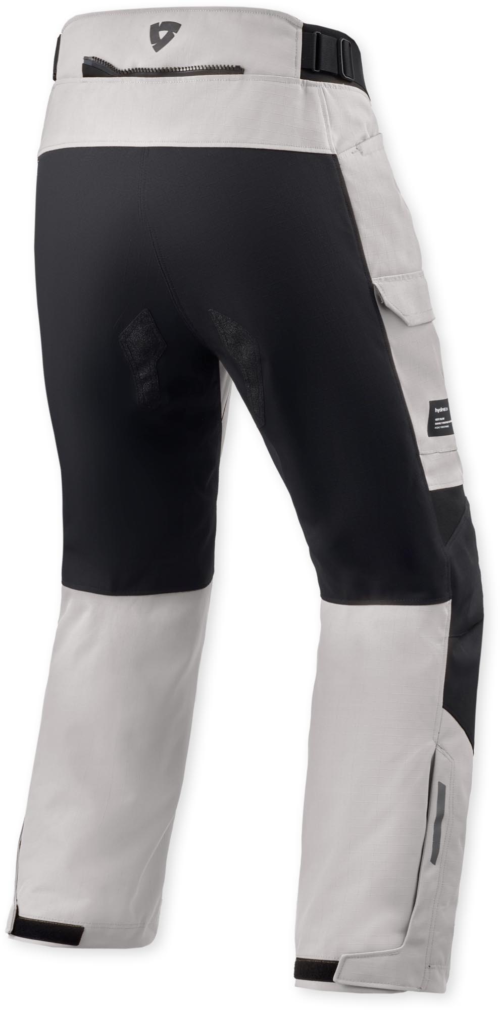 Revit Convergent H2O waterproof Motorcycle Textile Pants silver/black Long M Figure 2
