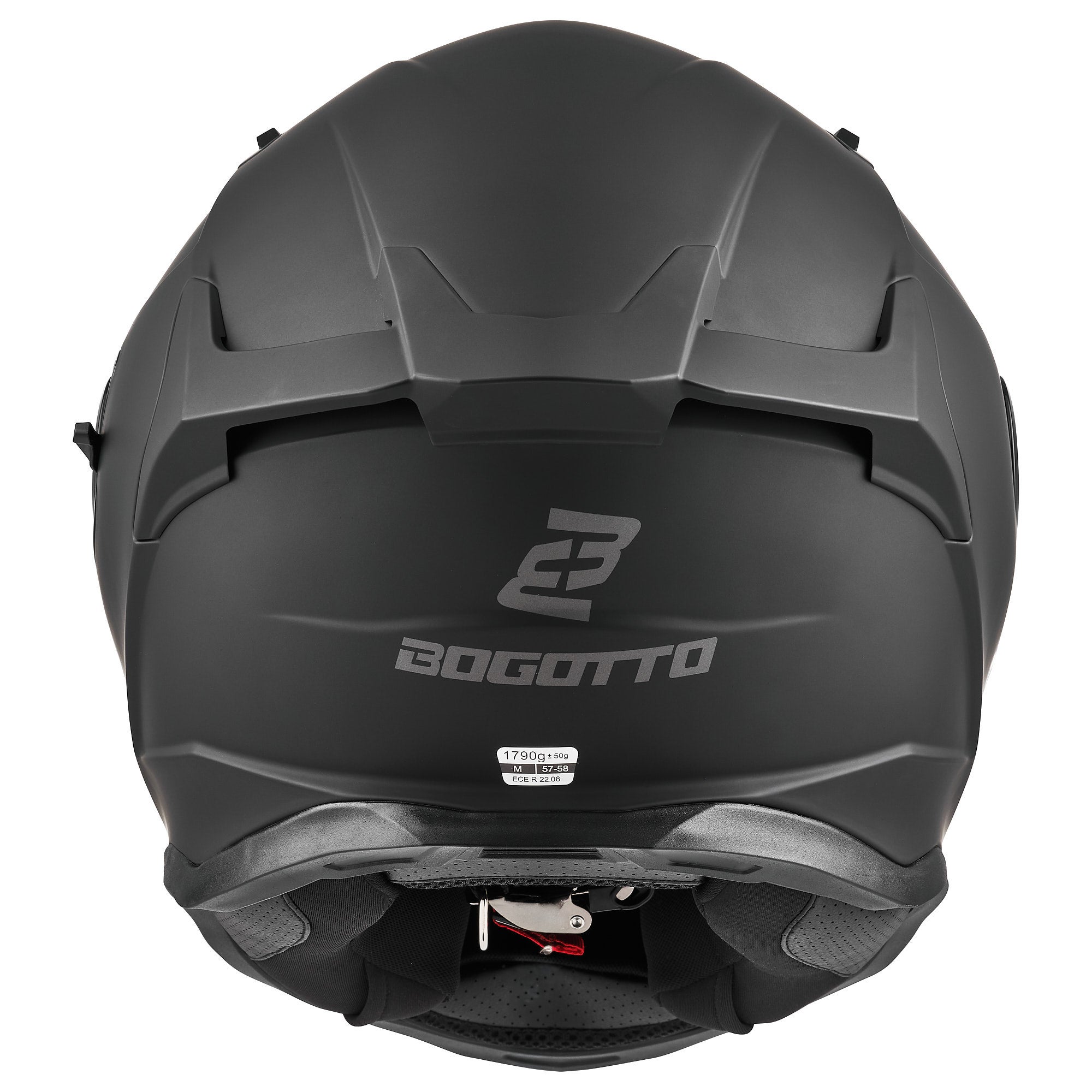 Bogotto H153 Capacete Black Matt XS (53/54) Figura 5