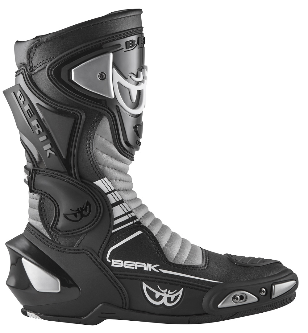 Berik Race-X EVO Motorcycle Boots black/white/grey 44 Figure 2