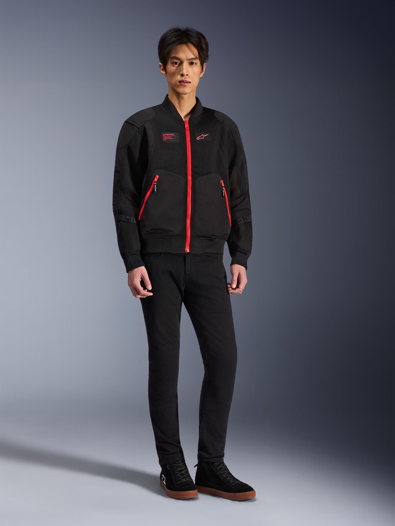 Alpinestars Flight Air Motorcycle Textile Jacket black/red 4XL Figure 4