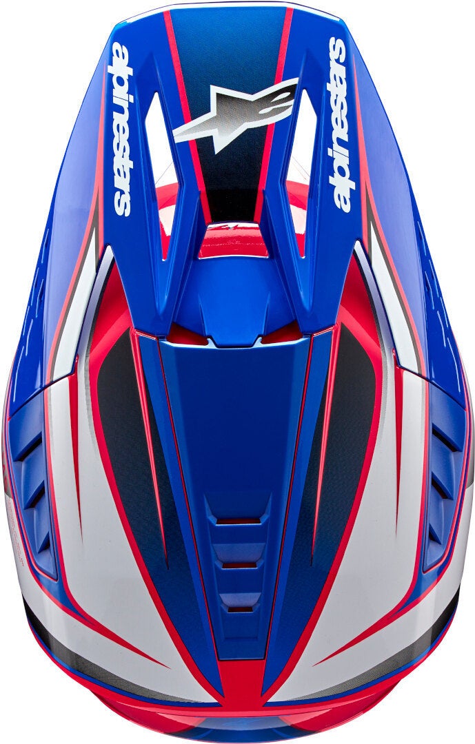 Side view of Alpinestars S-M5 Sail 2024 Motocross Helmet