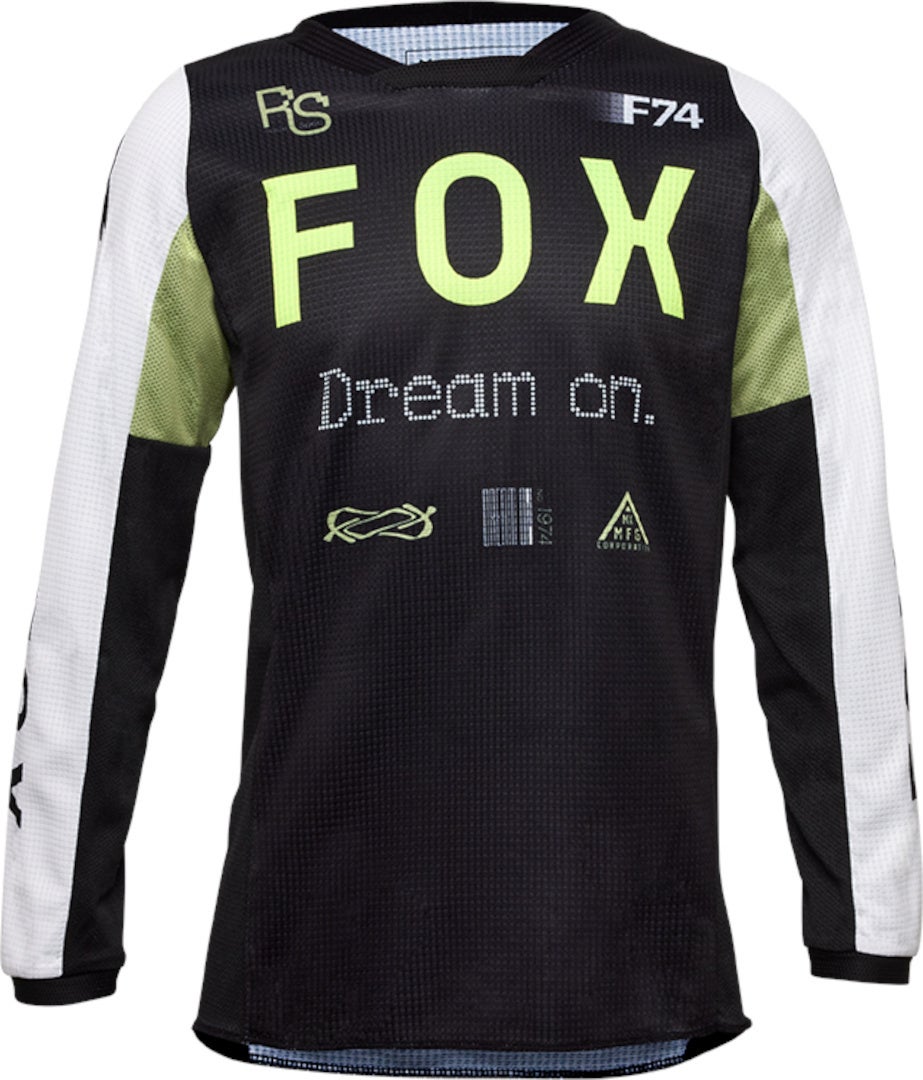 FOX 180 Race Spec Motocross trøje til børn Grøn YXL Figur 1