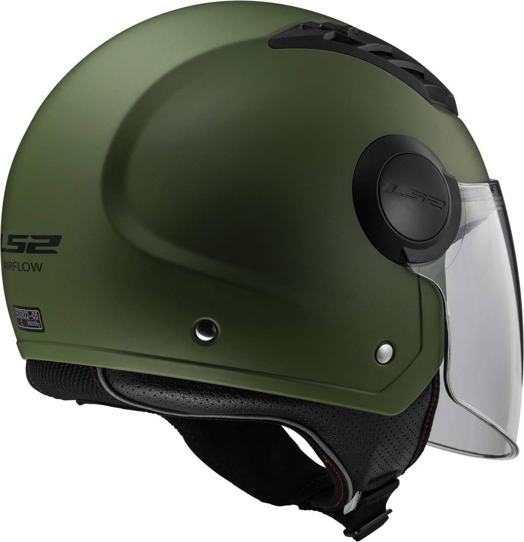 LS2 Airflow L Casco jet Verde M (57/58) Figura 3