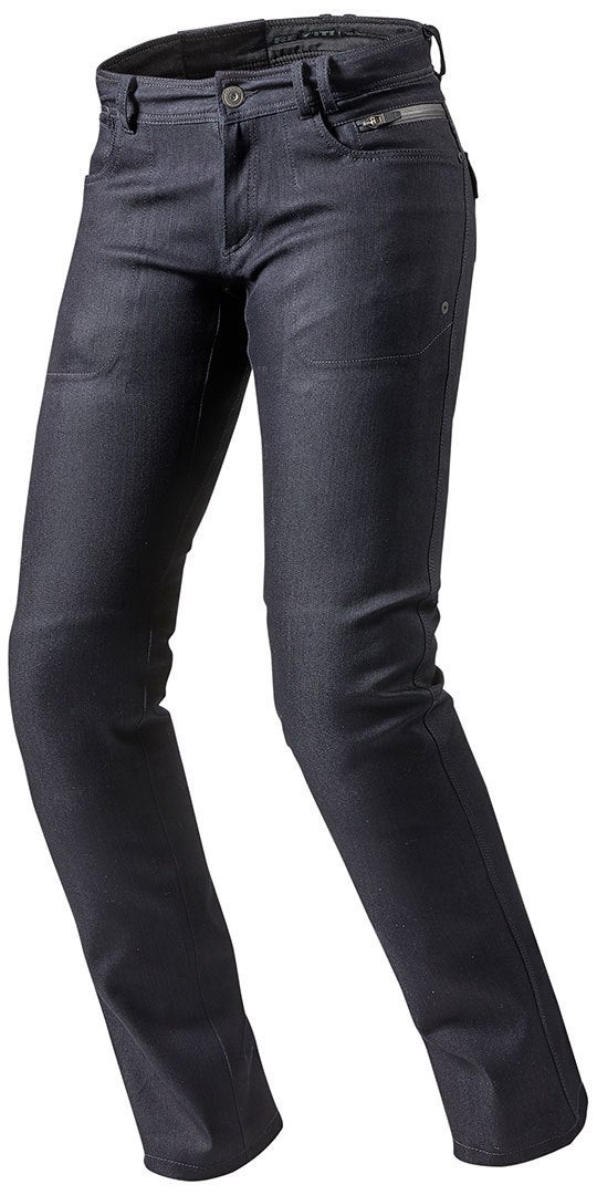 Revit Orlando H2O Damer Jeans bukser mørkeblå 32 L32 Figur 1