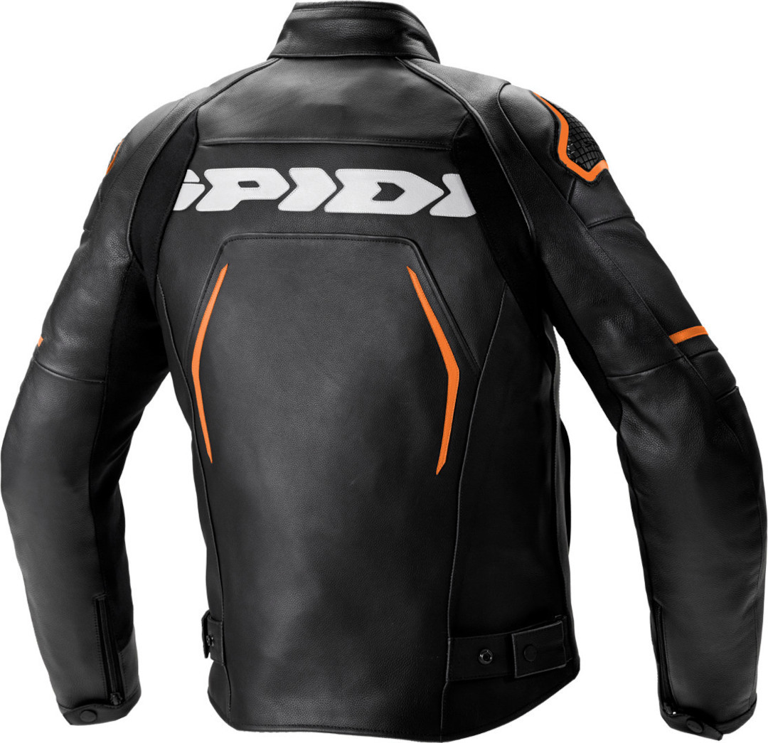 Spidi Evorider 2 Motorrad Lederjacke schwarz/orange 52 Abbildung 2
