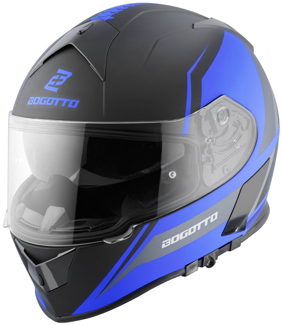 Bogotto V126 G-Evo Přilba černá/modrá S Obrázek 2