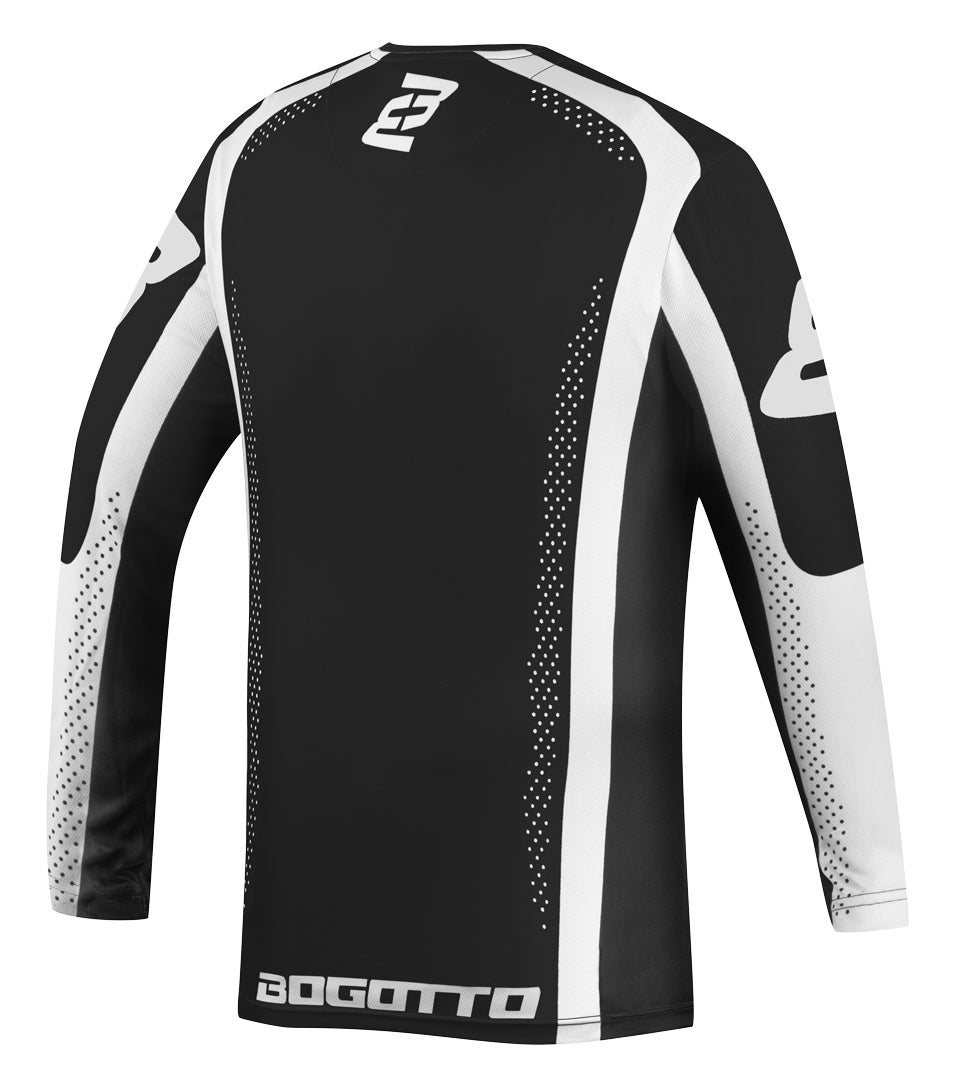 Bogotto Ares-MTN Motokrosový dres černobílá S Obrázek 2