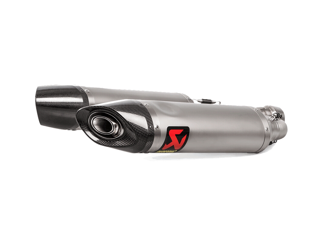 Akrapovic Slip-On Line Ljuddämpare i titan Figur 1