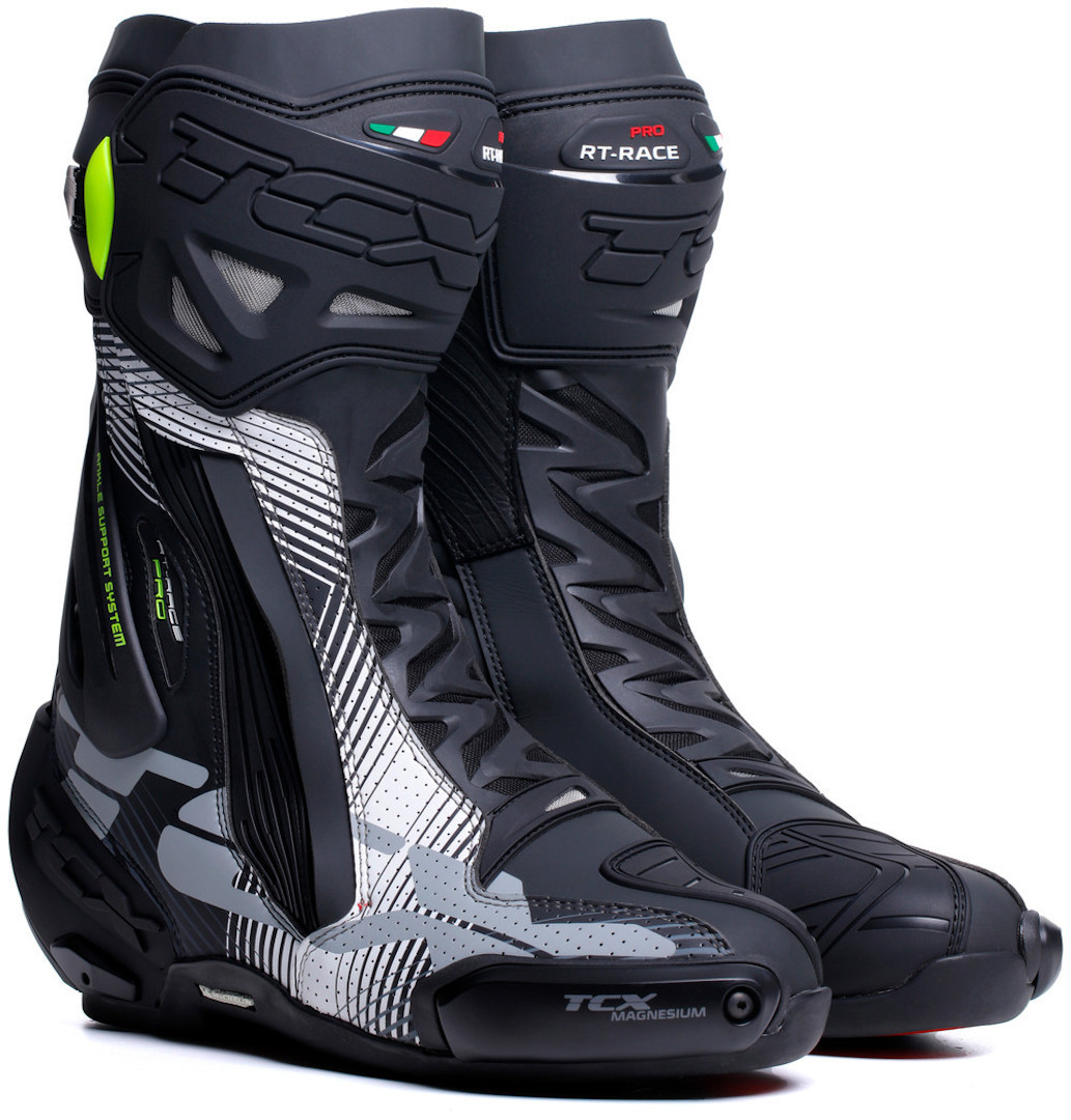 TCX RT-Race Pro Air 2023 Motorradstiefel schwarz/weiß/grau 43 Abbildung 1
