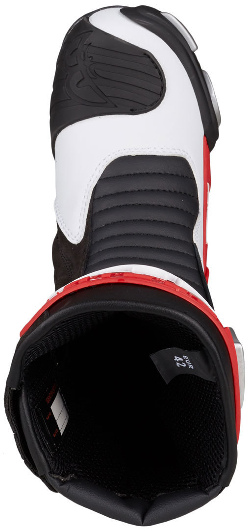 Berik Race-X Racing Motorcycle Boots red/white/black 45 Figure 6