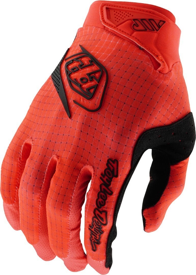 Troy_lee_designs Men's Orange Troy Lee Designs Air Mono Motocross Gloves