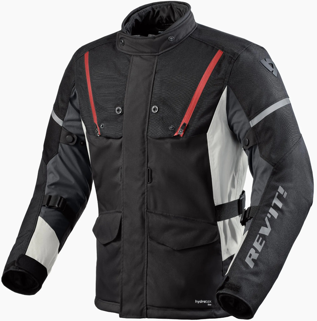 Revit Horizon 3 H2O Jachetă textilă pentru motociclete Negru/Roșu M Figura 1
