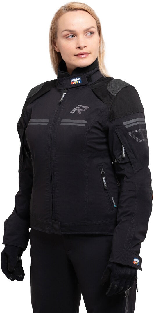 Rukka Armatou-R waterproof Ladies Motorcycle Textile Jacket black 48 Figure 5