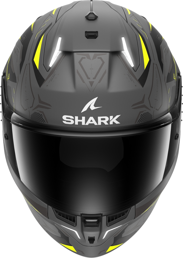 Shark Skwal i3 Linik Cască Gri mat/galben XXL (63/64) Figura 2