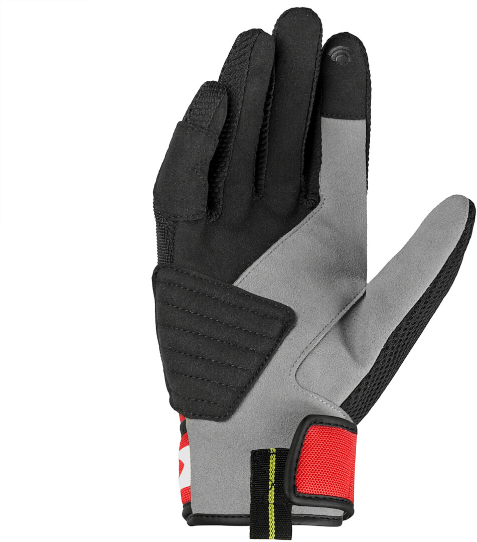 Spidi Neo-S Motorcycle Gloves black/white/red M Figure 3