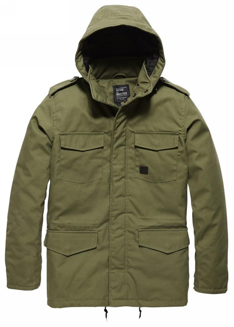 Vintage Industries Darren Parka Jacke oliv XL Abbildung 1