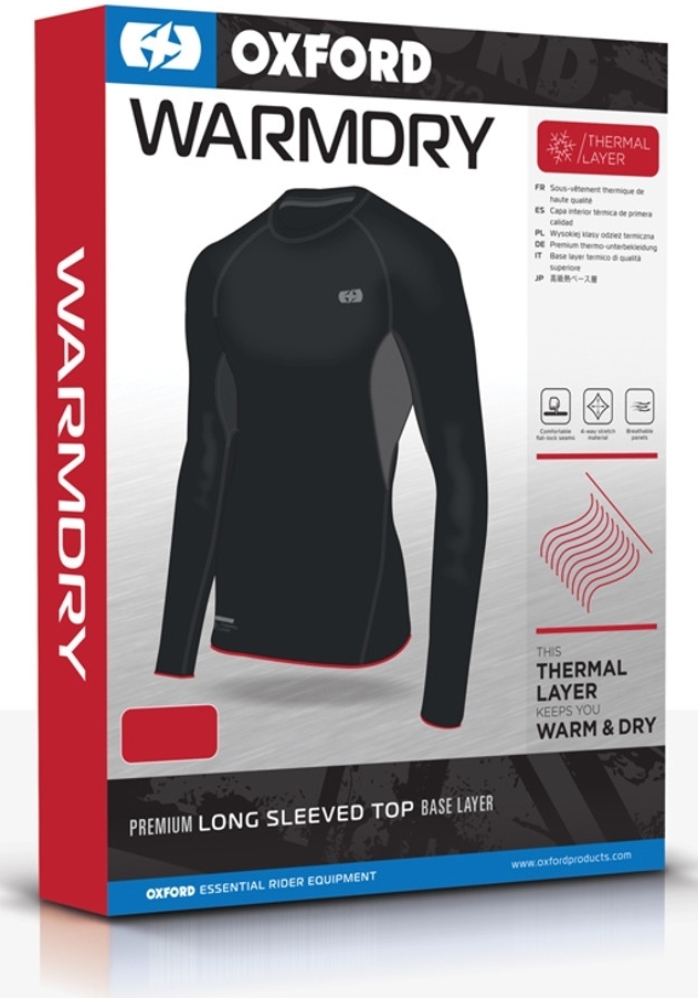 Oxford WarmDry LS Camisa funcional S Figura 2