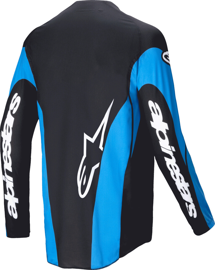Alpinestars Techstar Dreem Tricou de motocross Negru/Albastru S Figura 3