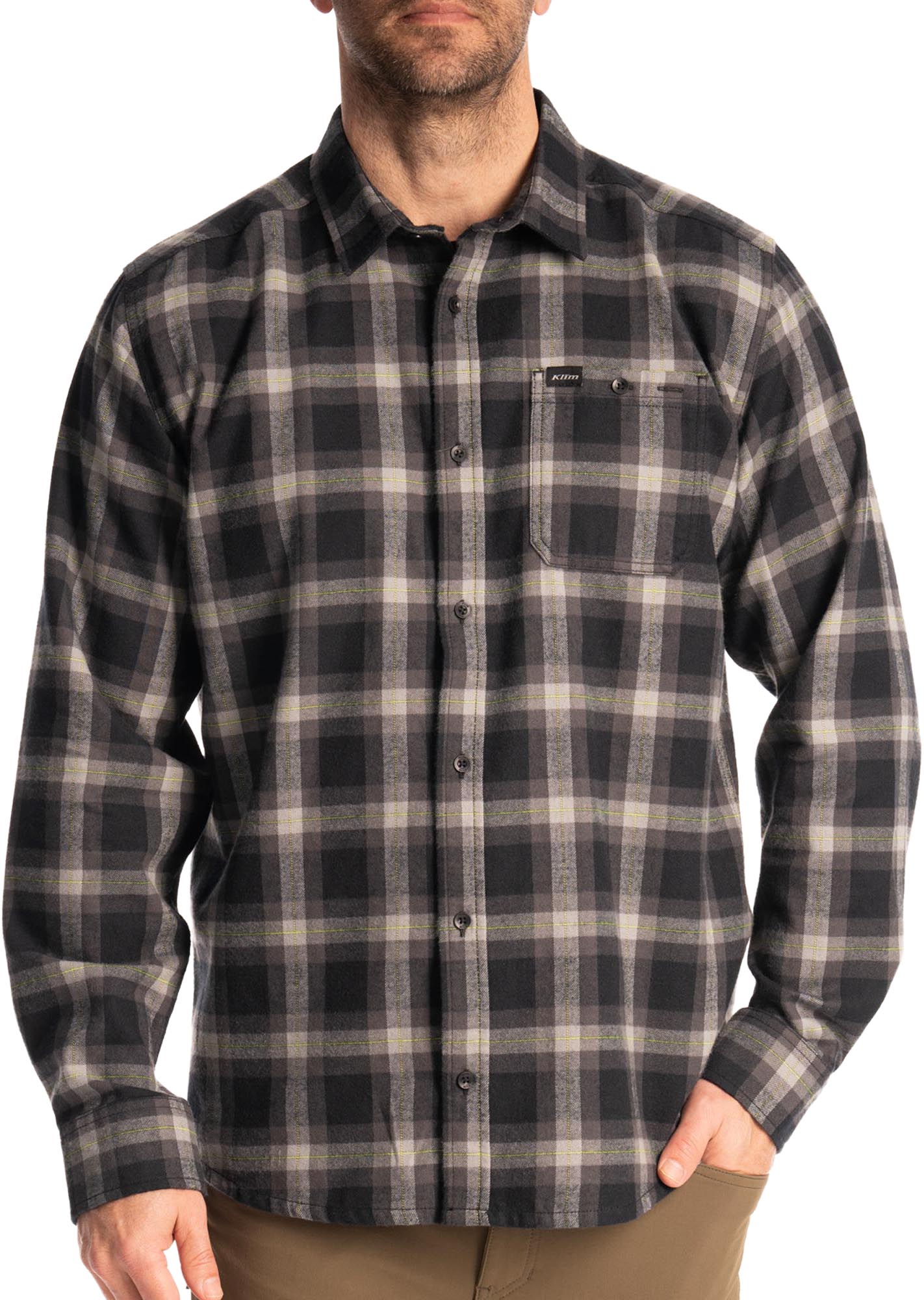 Klim Alderson Flanel Shirt Zwart XL Figuur 1