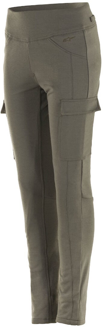 Alpinestars Iria Leggings de moto de dames Vert militaire S Figure 1