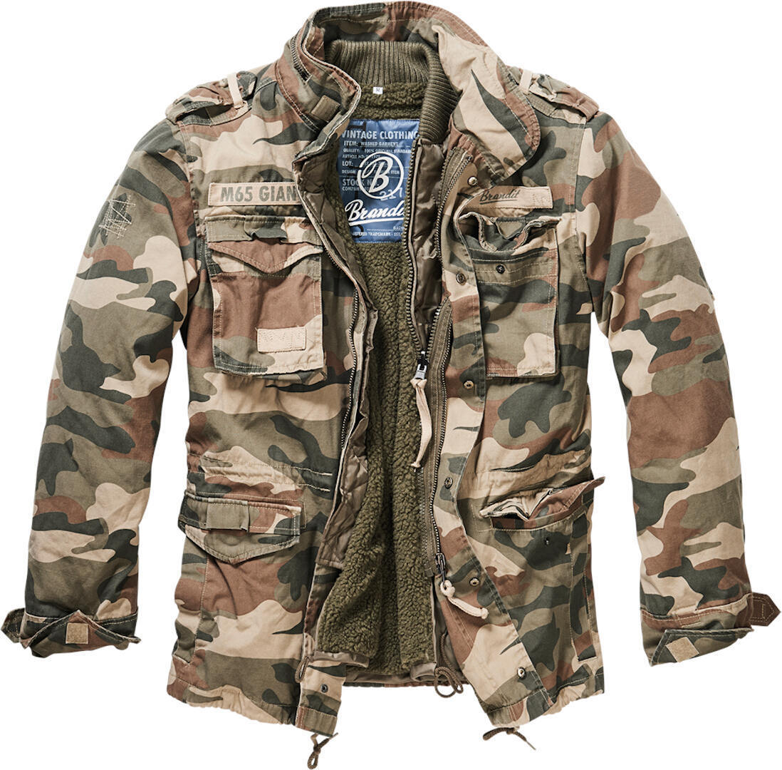 Brandit Men's Woodland M-65 Giant Jacket