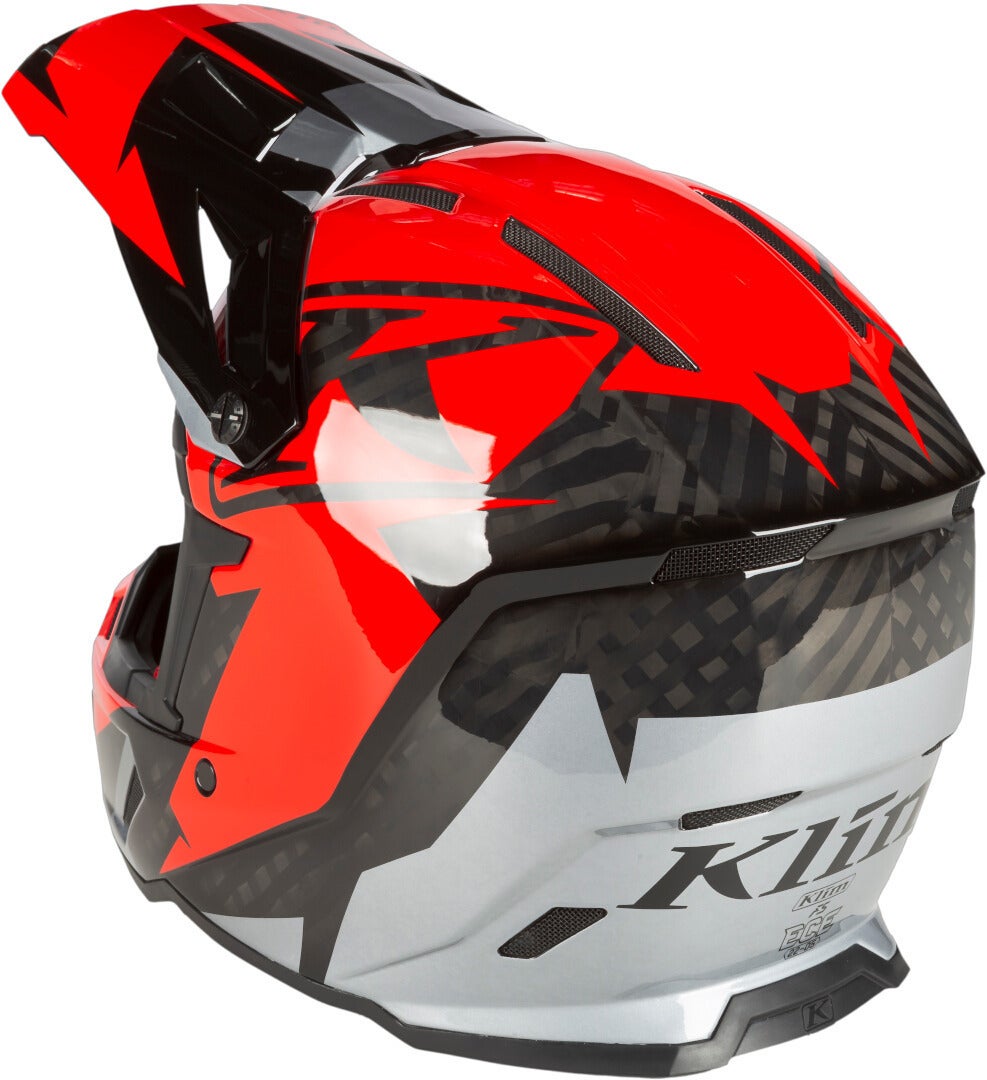 Klim F5 AMP Casco Motocross nero/rosso XXL (62/63) Figura 2
