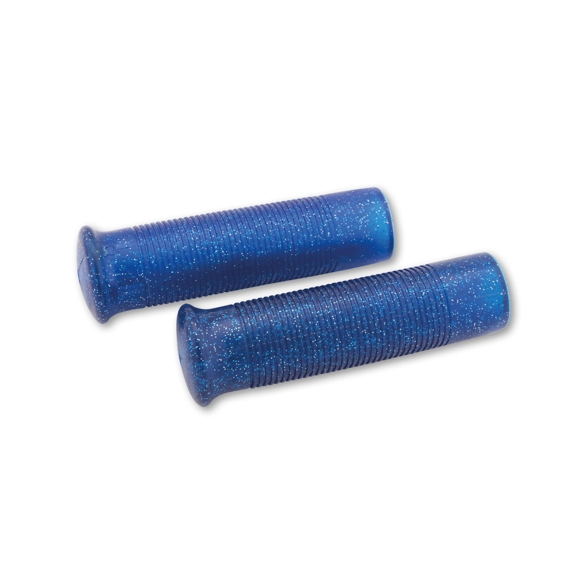 Lenkergriffe Custom Retrostyle für 7/8 Zoll Lenker (22mm) Blue Metalflake Figura 2