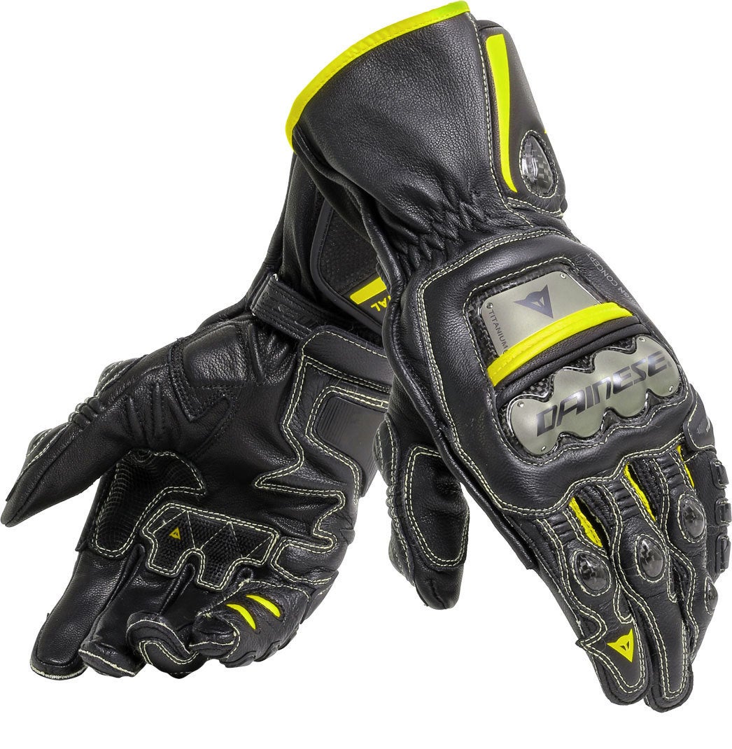 Dainese Full Metal 6 Handsker sort/gul M Figur 1