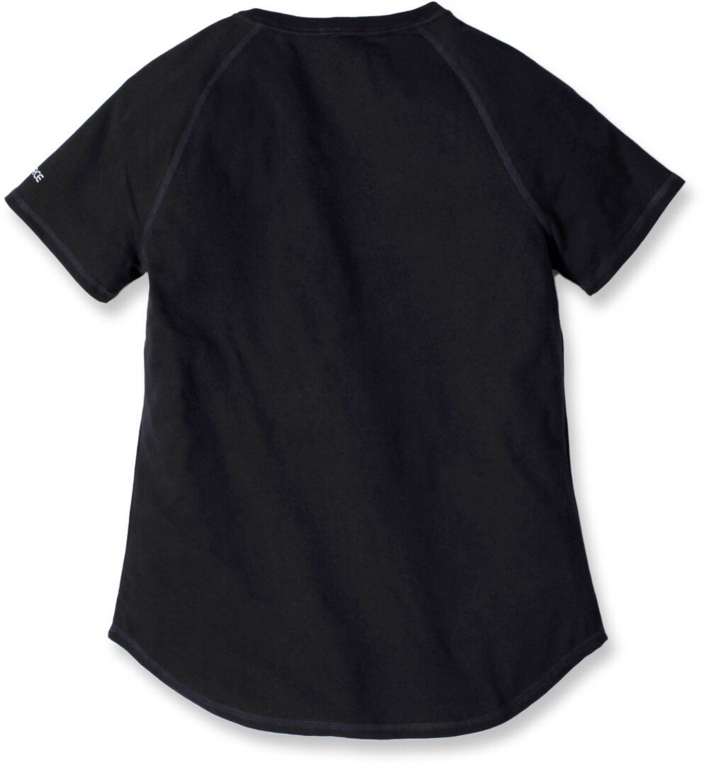 Carhartt Force Relaxed Fit Midweight Pocket Dame T-shirt Sort L Figur 2