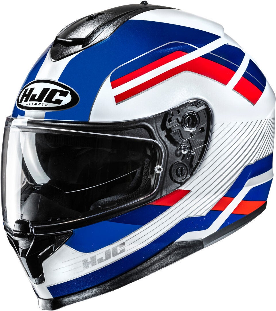 HJC C70N Belis Casco bianco/blu/rosso M (57/58) Figura 1