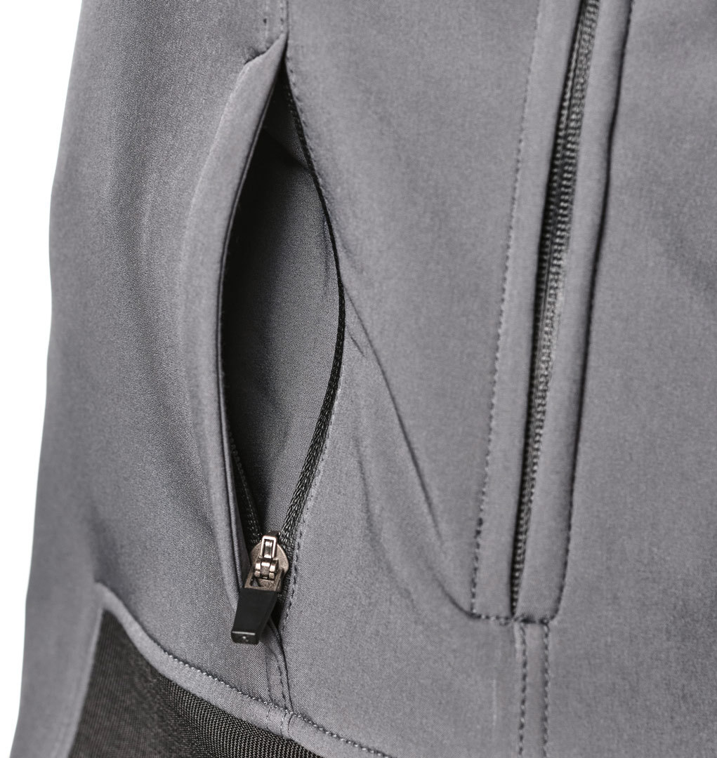 GMS Metropole waterproof Motorcycle Textile Jacket grey XXL Figure 4