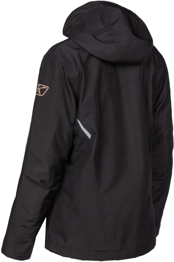 Klim Allure 2022 Jachetă de snowmobil pentru doamne Negru/roz XS Figura 2