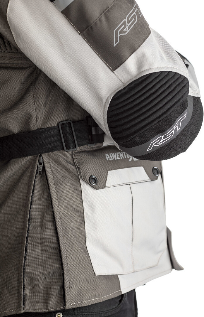 RST Adventure-X Motorcycle Textile Jacket white/grey L Figure 2