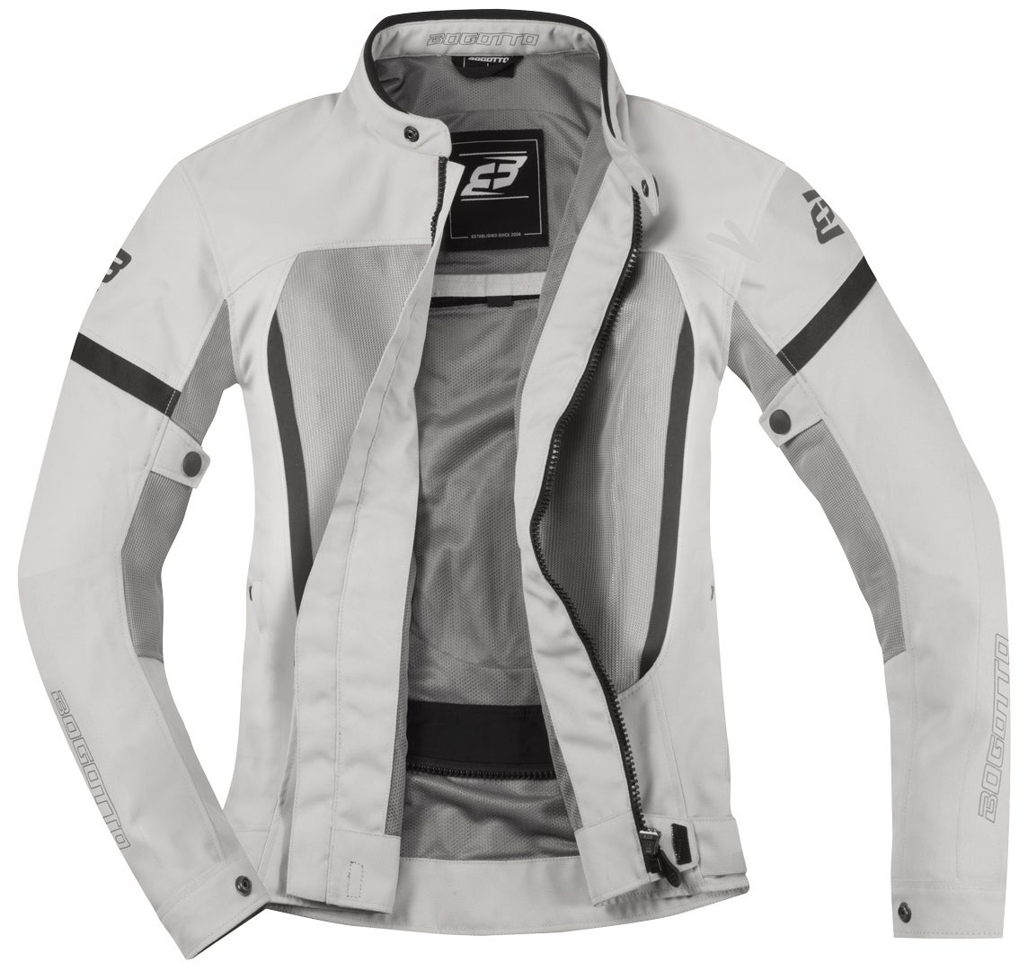 Bogotto Alastor Air Mesh Giacca tessile da moto grigio 4XL Figura 4