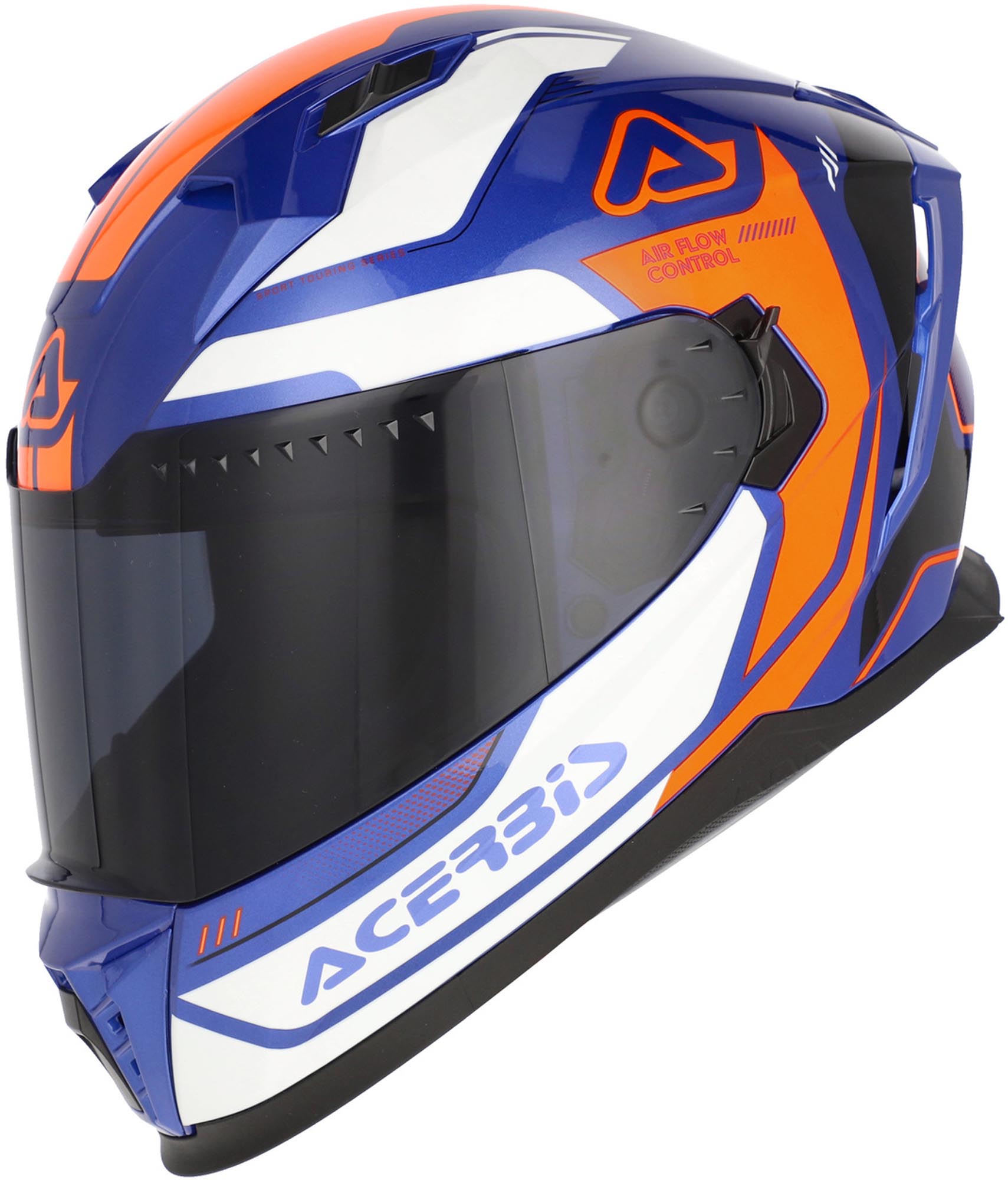 Acerbis X-Way Graphic Logo Helm blauw/oranje/wit M (57/58) Figuur 10