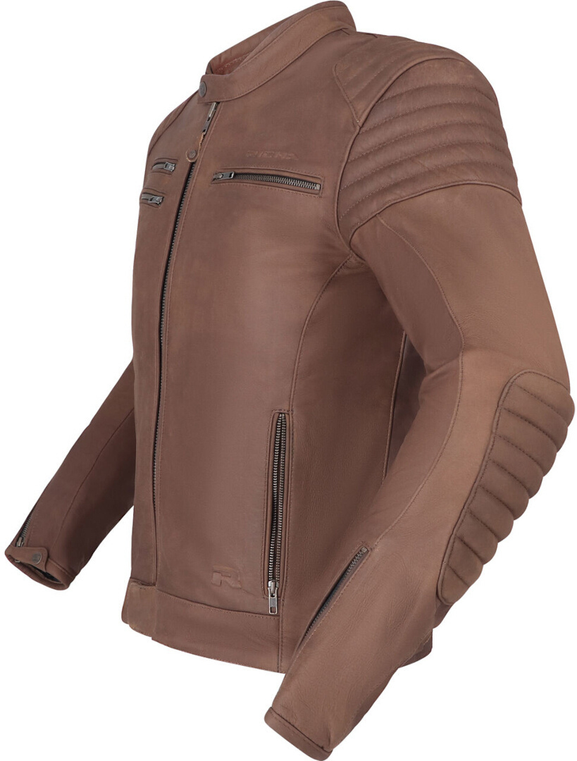 Richa Charleston Motorcycle Leather Jacket brown 54 Figure 2